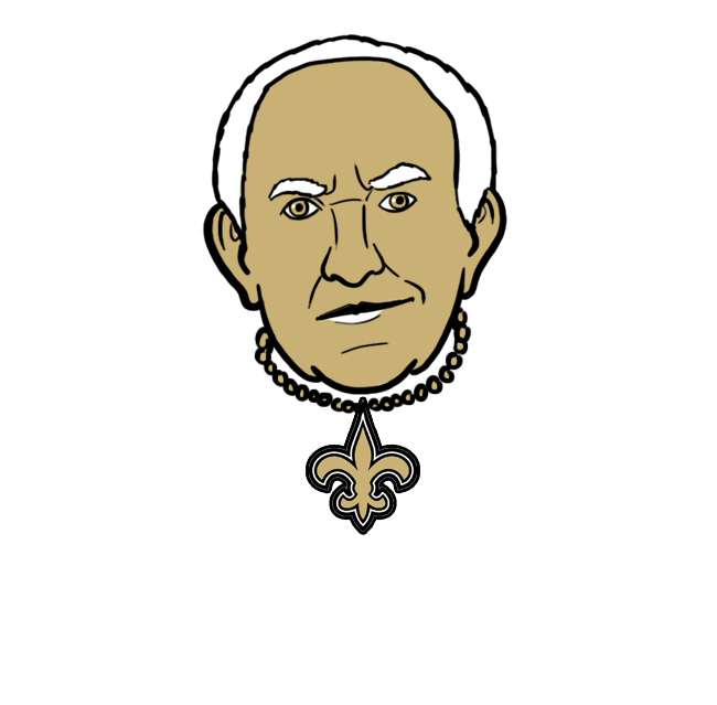 New Orleans Saints The High Sparrow Logo DIY iron on transfer (heat transfer)